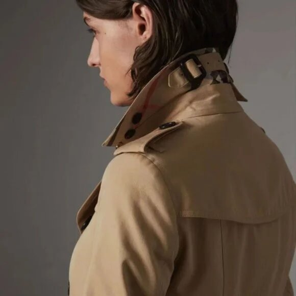 Authentic Burberry Sandringham trench coat Tan (US size 6) Great condition! - Picture 12 of 12